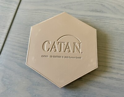 Catan 3D Edition | Wheat Fields Terrian Hex x4 | Official