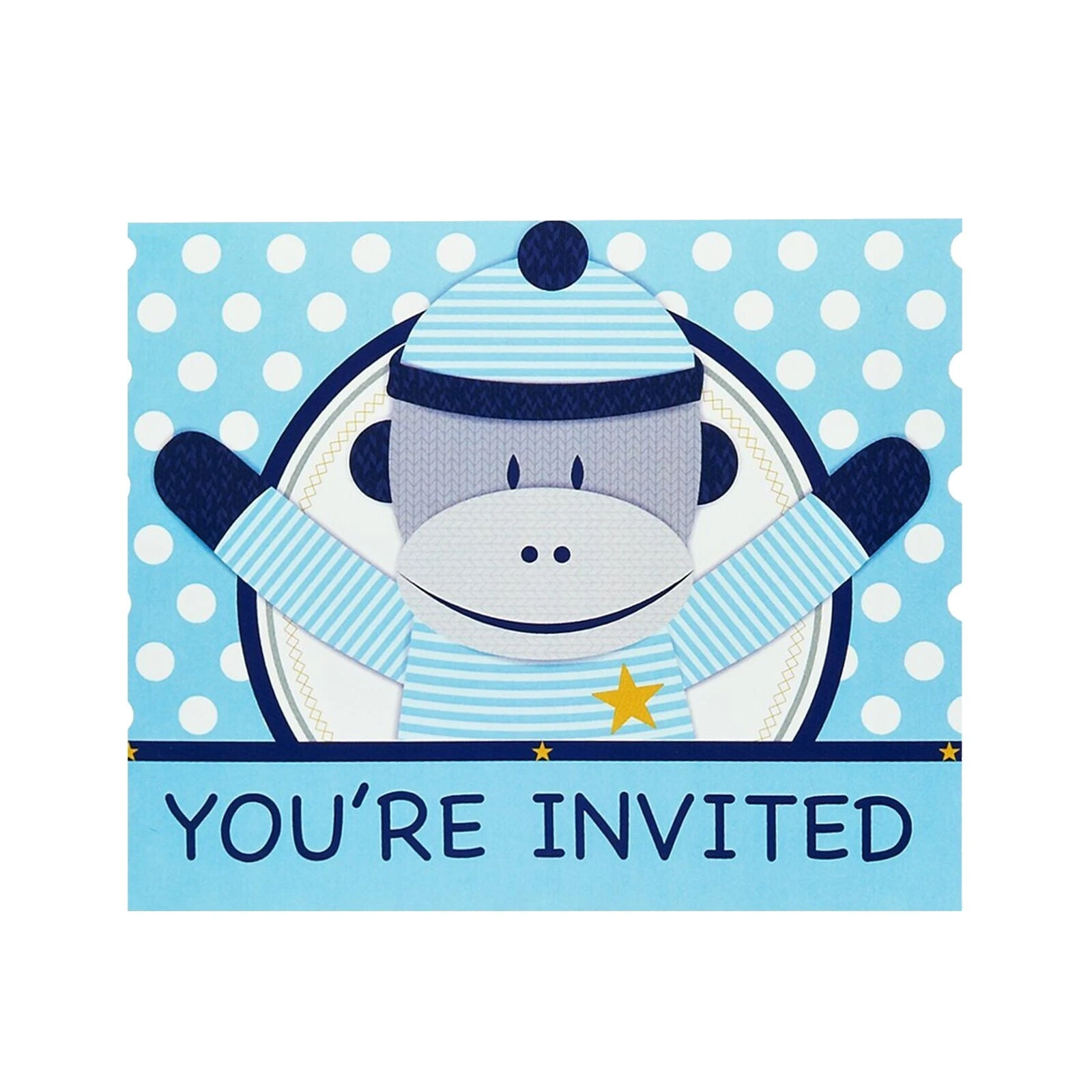 Todas las ocasiones animales saludo Invitaciones