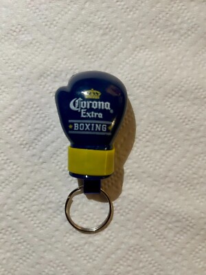 Corona Extra Beer Boxing Glove Key Chain/ Bottle Opener-Brand New Sealed Bag