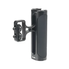 JLWIN Side Handle Grip with Dual 1/4" Screw Mount for Camera Cage Vlogging Rig
