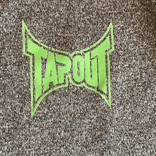 Vintage Y2K Tapout Shirt Uomo Medium MMA Nero Maglietta Manica Lunga UFC - Foto 4 di 10