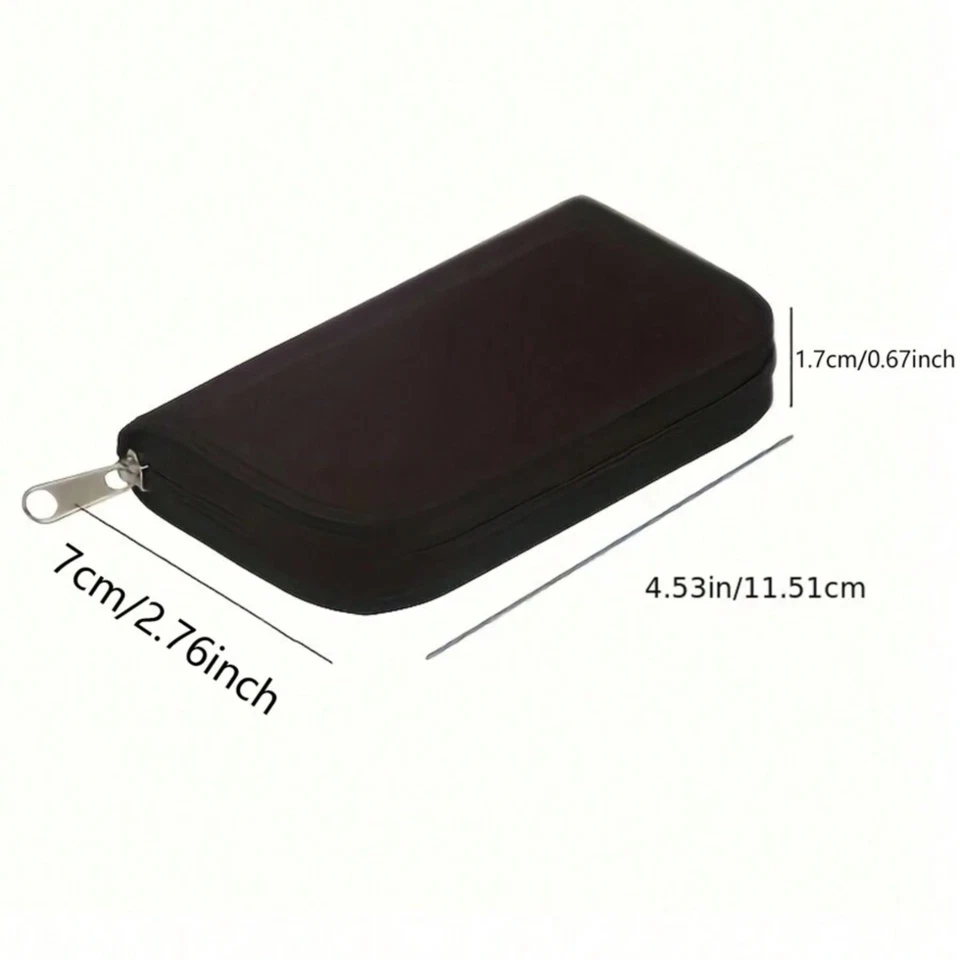 1pcs PVC Multi-Function Memory Card Bag | Camera CF & SD Card Storage Case USA - Image 2 of 4