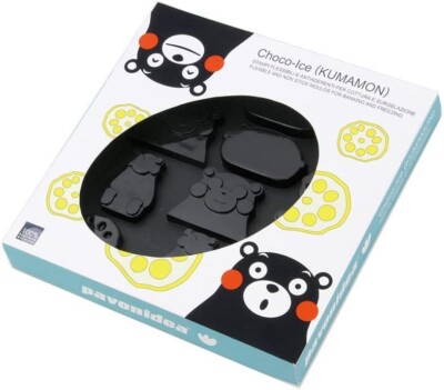 くまモン シリコンモールド 型 パヴォーニ 新品 製菓型 100% Platinum Silicone Mold Kumamon Choco-Ice NEW