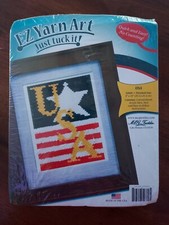 "USA" M.C.G. Textiles EZ Yarn Art Kit 52800 Just Tuck It No Sewing/Stitching