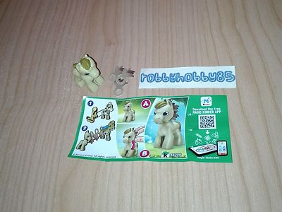 SE206 Horse + Paper Kinder Surprise Italy 2017/2018 Natoons Puppies