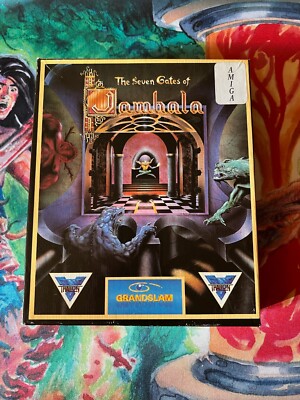 THE SEVEN GATES OF JAMBALA COMMODORE AMIGA PERFECT CONDITION GRANDSLAM