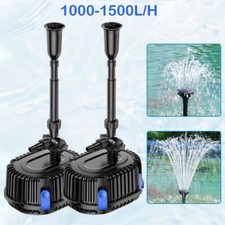 1000-1500l/h Teichpumpe Wasserpumpe Förderpu...