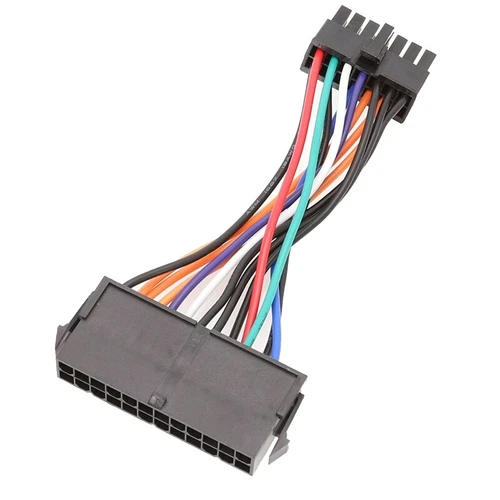 ATX Cable 24P to 14P Power Cord Power Supply 24-pin to 14-pin for for