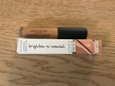 Laura Geller concealer  brighten-n-conceal tan multi-tasking  .12 oz New! womens