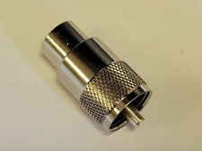 PL259 SOLDER CONNECTOR, NICKEL FOR RG-8, RG213, LMR-400...
