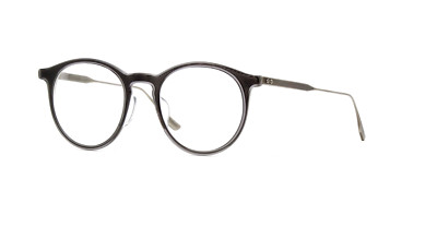 Dita Torus DTX110-50-03A Crystal Grey/Clear-Antique Silver 50mm Eyeglasses
