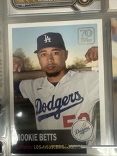 2021 Topps - Chrome 70 Years of Topps Baseball Series 2 Mookie Betts #70YTC-3