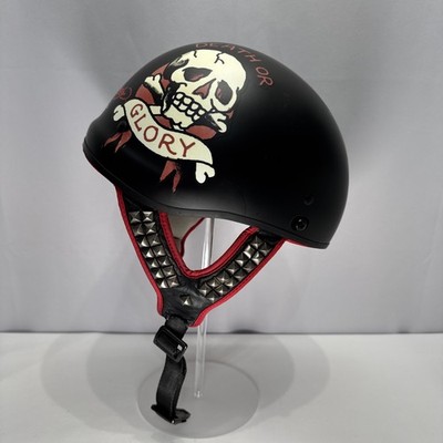 Ed Hardy  Christian Audigier KBC DOT Helmet 22 Inches Inside Rim For Size