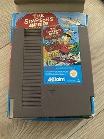 The Simpsons Bart vs the Space Mutants Nintendo NES