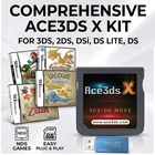 ACE3DS X SDHC For 3DS /2DS/DSi/DS Lite/DS to play NDS games Revolution Cartridge