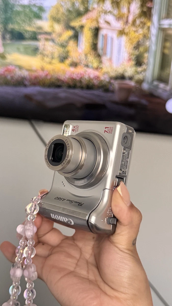 Цифровые фотоаппараты Canon PowerShot A560 1-4.9x цифровой зум