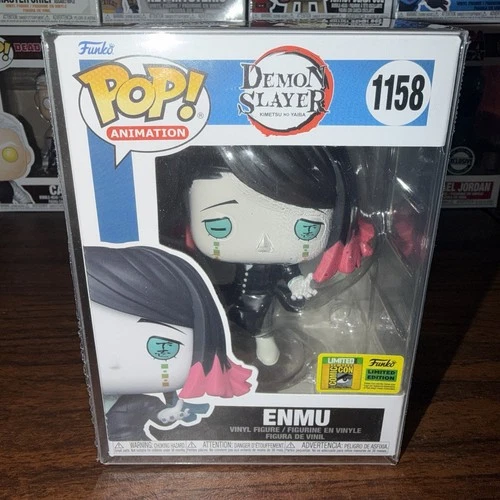 Funko Pop! Demon Slayer Enmu #1158 SDCC San Diego Comic Con Exclusive Sticker