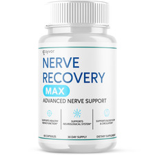  1 Pack Nerve Recovery Max Nootropic Formula All Natural Supplement 60 Capsules