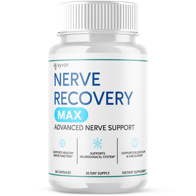 (1 Pack) Nerve Recovery Max Nootropic Formula All Natural Supplement 60 Capsules