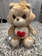Vintage Kenner 1983 Care Bears 13  Tenderheart Bear Stuffed Animal Plush