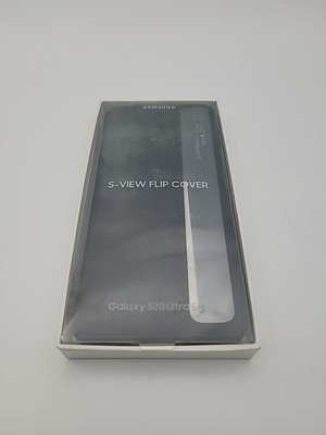 Samsung S-View Flip Cover for Galaxy S20 Ultra Black