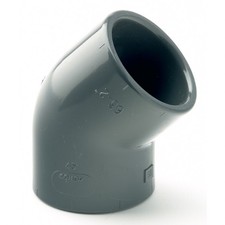 PVC ELBOW 45 DEG PLAIN - 1/2" to 4"