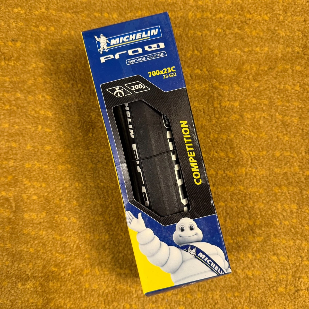 2 Pneus Michelin PRO 4 Service Course 650x23C – Neufs, Stock Ancien (NOS), France