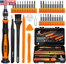 40Pcs Small Precision Screwdriver Set S2 Steel Magnetic Screwdriver Set with Tor