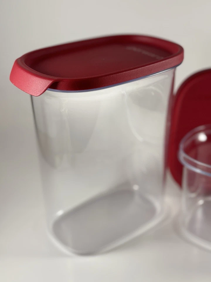 Tupperware Juego de 2 Base Ultra Transparente con Tapa Chille Juego de Contenedores de Almacenamiento de Alimentos Foto 3 de 4