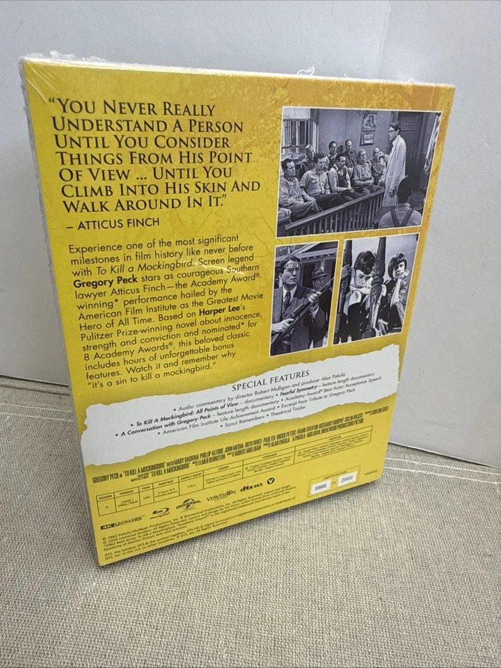 To Kill a Mockingbird (Limited Edition) [New 4K UHD Blu-ray] 565/2000 - Image 4 of 4