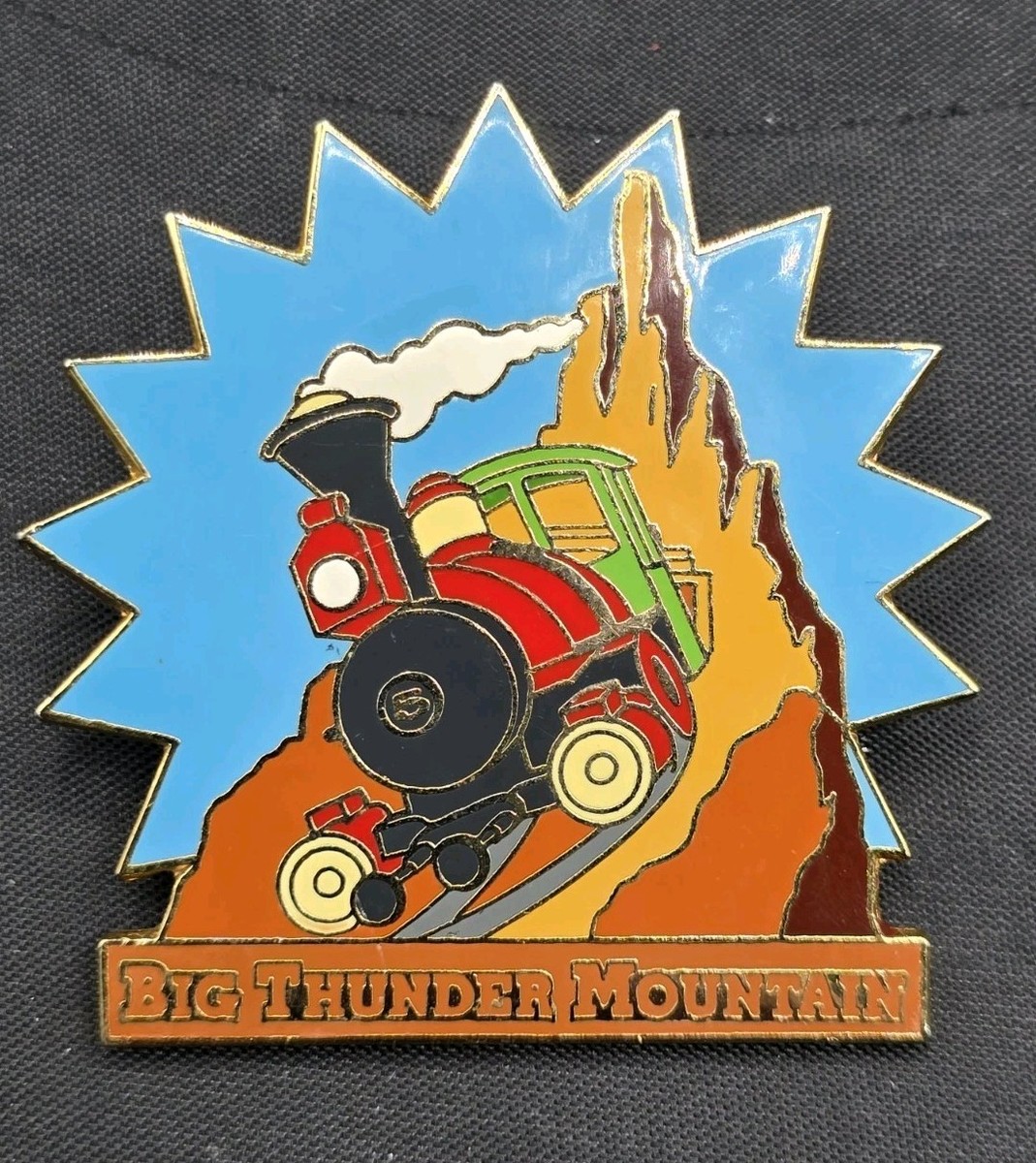 Disney 2000 WDW Walt Disney World Big Thunder Mountain Railroad