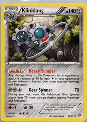 Klinklang 73/114 Holo Rare - XY Steam Siege