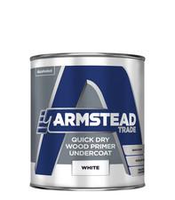 Armstead Trade Quick Dry Wood Primer Undercoat Paint - All Sizes