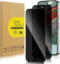 2PCS Privacy Screen Protector for Google Pixel 9 Pro XL 6.8 Inch Anti Spy Temper