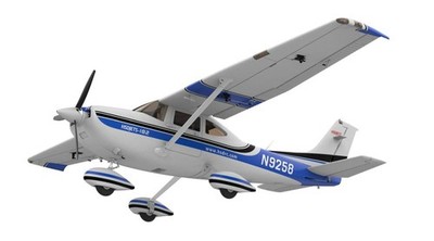 HSD Cessna 182 2000mm blau PNP 6s Brushless Motor Lipo NEU&OVP