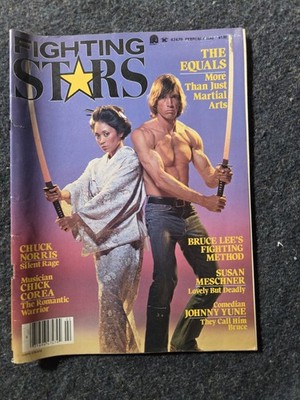Fighting Stars Magazine February 1982 The Equals Chuck Norris Bruce Lee