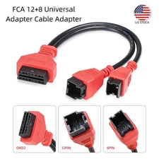 FCA 12+8 Universal Adapter Cable Adapter For OBDSTAR/LAUNCH Clear Fault Codes