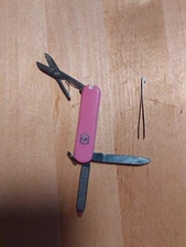 Victorinox Classic SD Swiss Army Knife - Pink