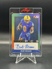 BUB MEANS 2024 LEAF PRO SET PROSPECTS AUTOGRAPH 3-D #PR-BM1 AUTO 12/25 Q4374