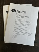 Creative Memories 8 x 10 Page Protectors 16 Count NEW SEALED Packages Lot of 2