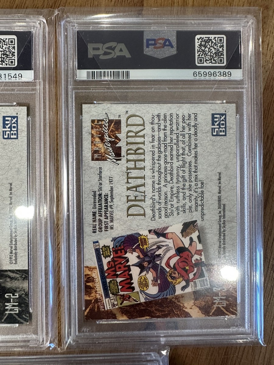 【専用ページ】マーベルが好きな人さん専用 1992 SkyBox Marvel Masterpieces Lost Ladies chase insert complete
