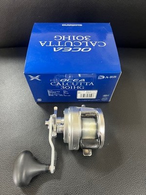 Shimano 13 Ocea Calcutta 301HG Left Handle Baitcasting Reel Used Japan