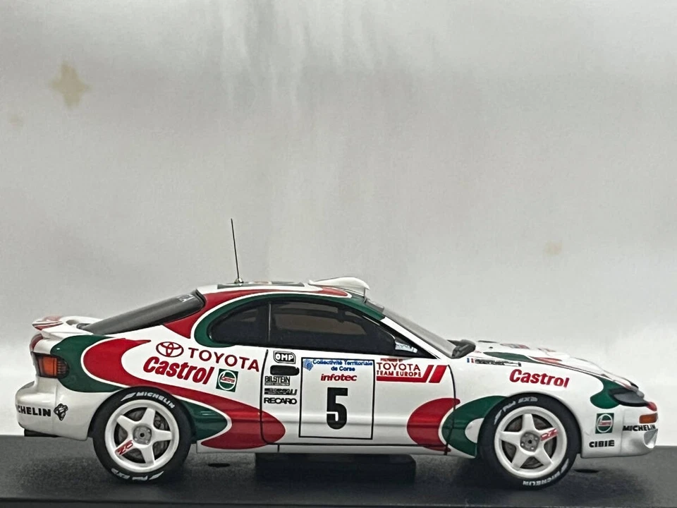 HPI 1/43 Celica Turbo 4WD 1994 Tour de Corse Didier Auriol - Immagine 3 di 4