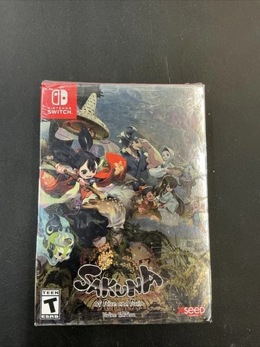 Sakuna of Rice and Ruin Divine Edition Nintendo Switch Complete Tested -- S2G --