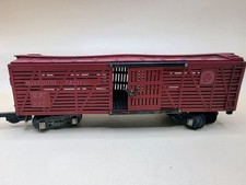 Vintage American Flyer S Gauge Missouri Pacific Stock Car 629 AC Gilbert Train