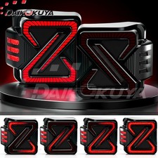 Sequential Led Tail Light For 2007-2018 Jeep Wrangler Jk Jkuw Starting Animated