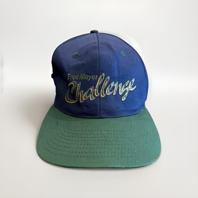 Vintage 80s The Fred Meyer Challenge Peter s Party Adjustable SnapBack Hat Cap