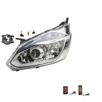 Scheinwerfer + Osram Night Breaker Laser passend für Ford Transit Custom L