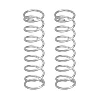 2 StüCk Druckfedern Aus Edelstahl 304, 0,7 Mm X 7 Mm X 25 Mm, Silber
