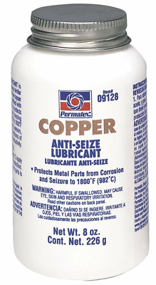 Permatex 09128 ''COPPER'' Anti-Seize Thread Lubricant 8 oz
